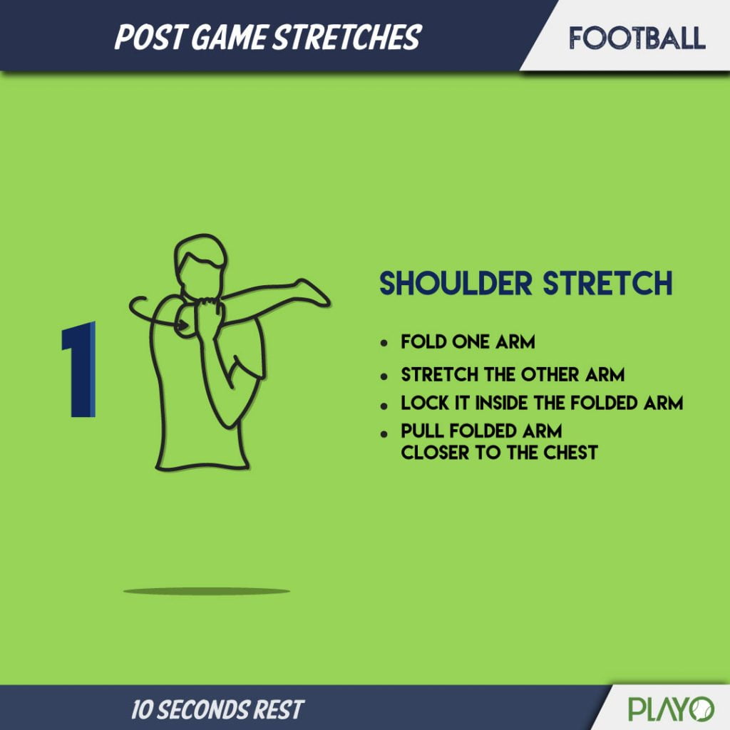 5 Super Easy Football Cool Down Stretches You Must Do Playo
