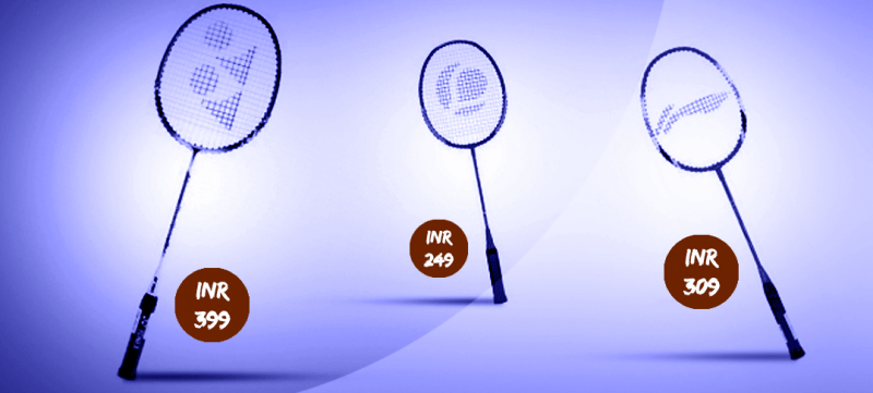 badminton rackets under 500 rupees