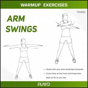 Tennis warmup routines that you can try before your game | Playo | Playo