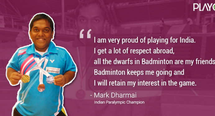 Meet the Indian Paralympic Champion, Mark Dharmai