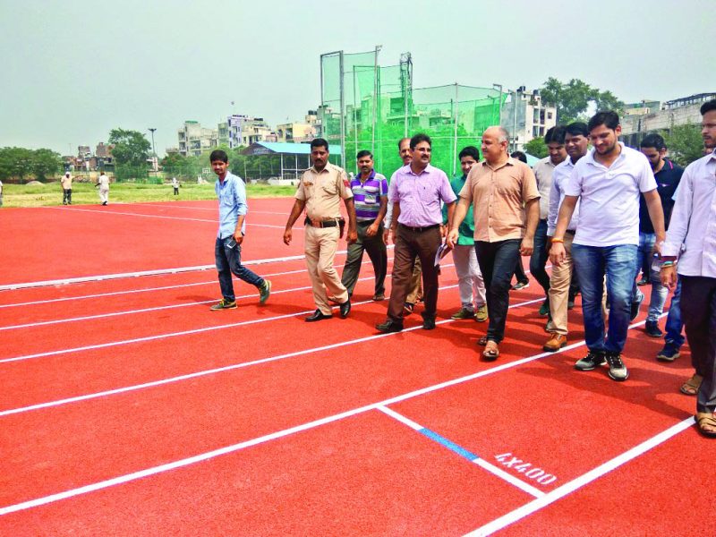 Delhi Gets Its Own One Of A Kind Synthetic Athletic Track Playo