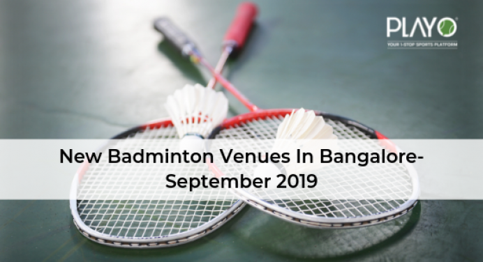 New Badminton Courts in Bangalore