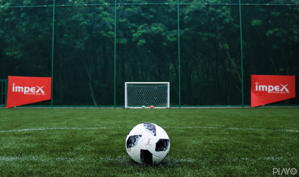 A football venue in United Sports Centre