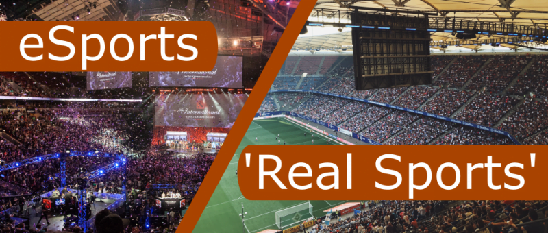 Real Sports Vs E-Sports